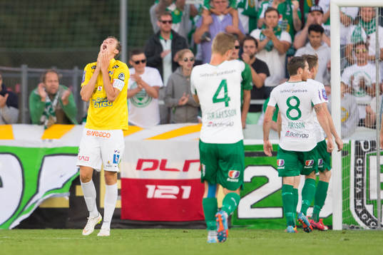 Falkenbergs Gustaf Nilsson deppar