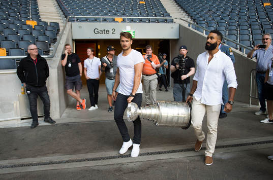 Bläddra bland fler bilder av ISHOCKEY, STANLEY CUP, MOTTAGNING