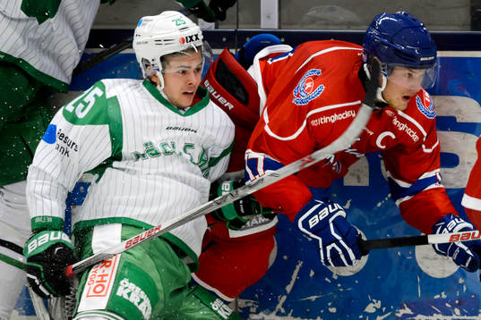 Rögles Ludvig Elvenes och Oskarshamns Jonas Engström