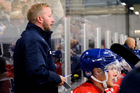 Oskarshamns tränare Fredrik Söderström