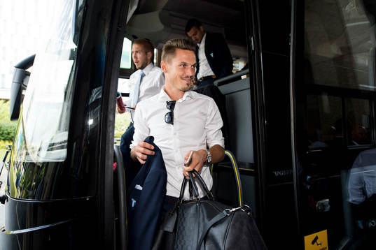 Malmö FFs avstängda Markus Rosenberg är med på resan