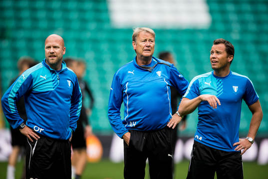 Malmö FFs assisterande tränare Olof Persson, tränare