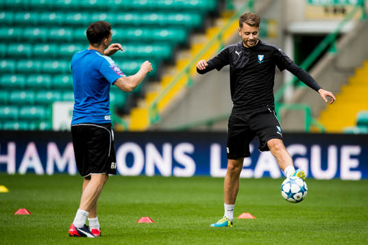 Malmö FFs Kari Arnason