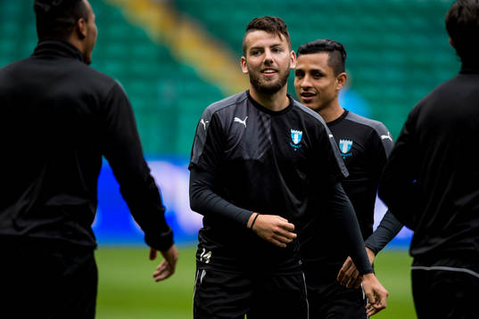 Malmö FFs Erdal Rakip och Yoshimar Yotún