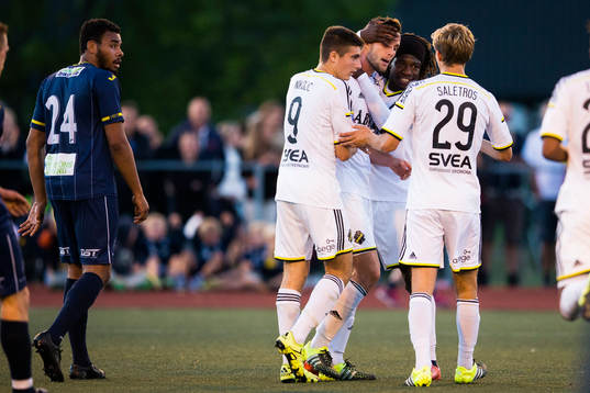s Marko Nikolic, Fredrik Brustad, Mohamed Bangura och Anton