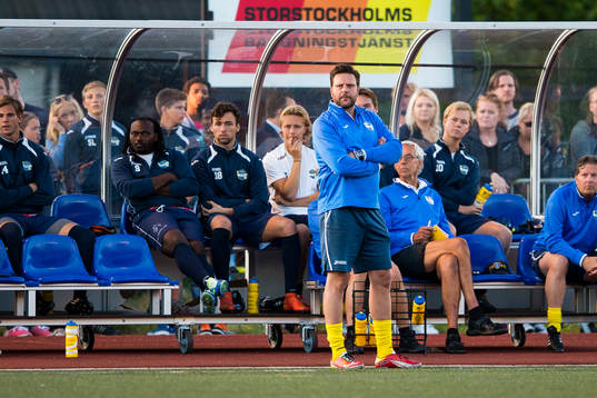 Ekerös tränare Thomas Dahlberg