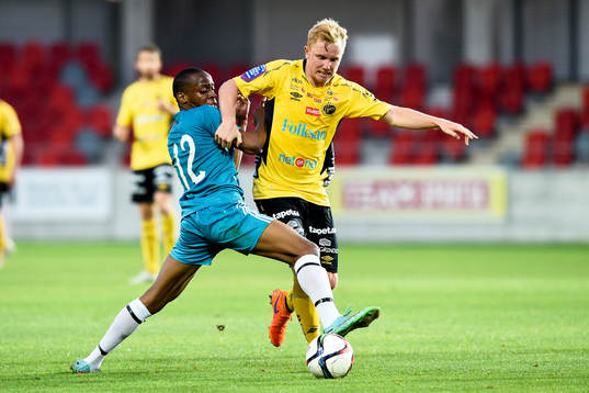 Somaliska UFs Mohamed Abdulle Abdiladif och Elfsborgs Simon