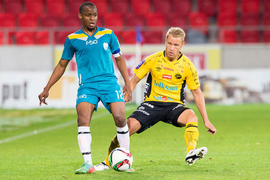Somaliska UFs Mohamed Abdulle Abdiladif och Elfsborgs
