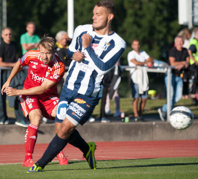 IFK Göteborgs Adam Johansson hann med ett inlägg innan