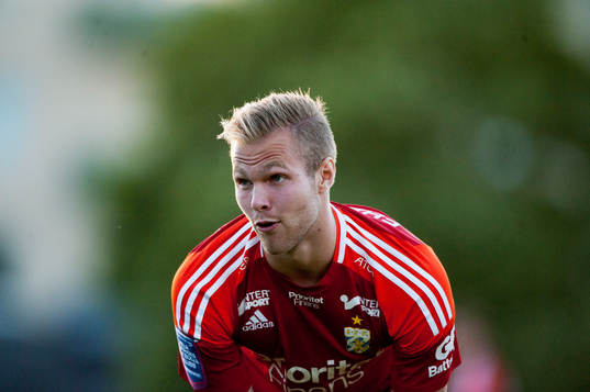 IFK Göteborgs Gustav Engvall i matchen i Svenska Cupen