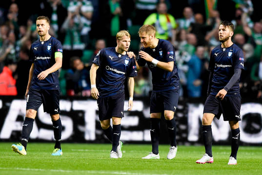 Malmö FFs Kari Arnason  Oscar Lewicki  Rasmus Bengtsson
