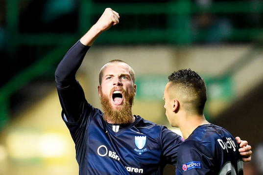 Malmö FFs Jo Inge Berget jublar