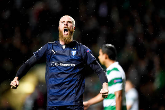 Malmö FFs Jo Inge Berget jublar