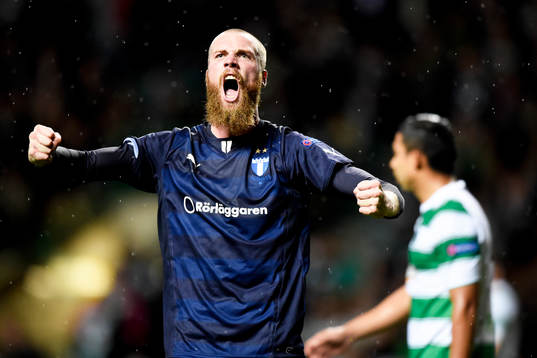 Malmö FFs Jo Inge Berget jublar