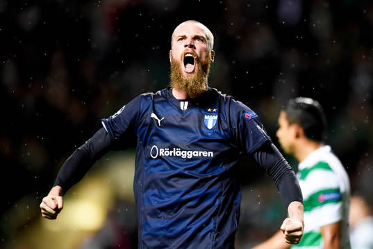 Malmö FFs Jo Inge Berget jublar