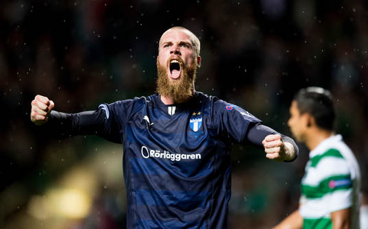 Malmö FFs Jo Inge Berget jublar