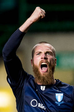 Malmö FFs Jo Inge Berget jublar