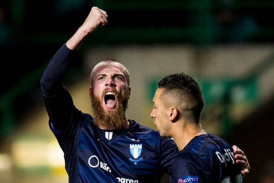 Malmö FFs Jo Inge Berget jublar