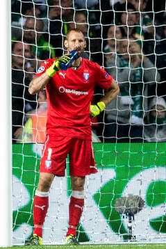 Malmö FFs målvakt Johan Wiland