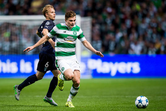 Malmö FFs Oscar Lewicki och Celtics James Forrest