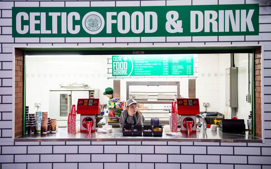 Celtic mat & dryck kiosk