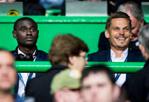 Malmö FFs avstängda Enock Kofi Adu och Markus Rosenberg