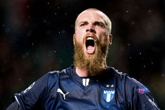 Malmö FFs Jo Inge Berget jublar