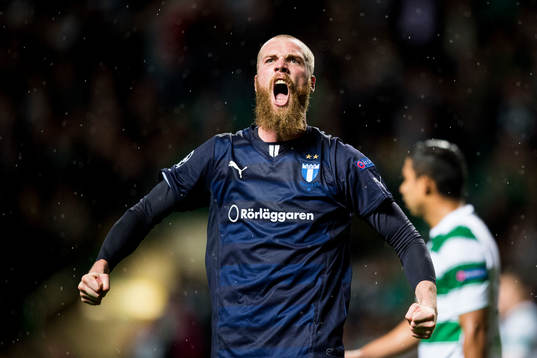Malmö FFs Jo Inge Berget jublar