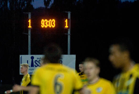 Fotboll, div 2 Södra, IFK Hässleholm - IFK Malmö i