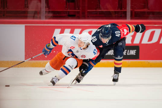 Tapparas Alexander Bonsaksen och Djurgårdens Tomi Sallinen