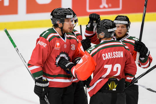 Frölundas Henrik Tömmernes jublar