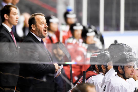 Sheffield Steelers tränare Paul Thompson