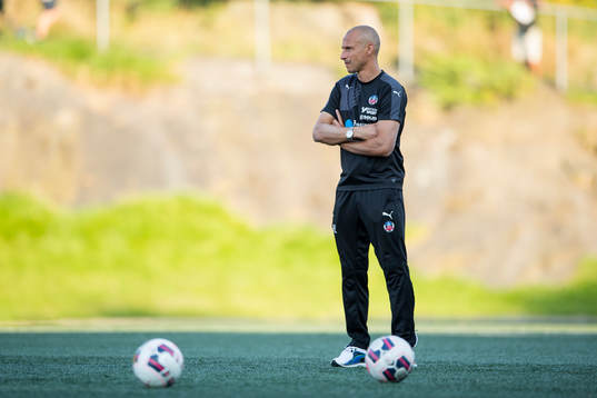Helsingborgs manager Henrik Larsson
