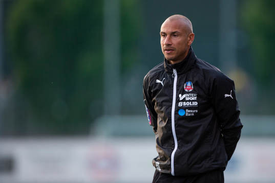 Helsingborgs manager Henrik Larsson