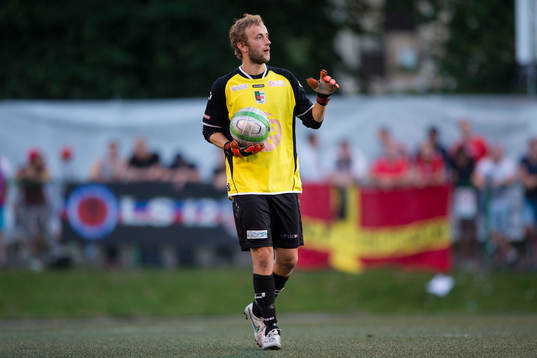 Lundens målvakt Andreas Gren