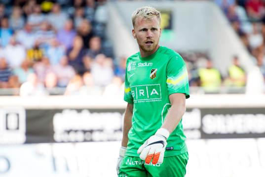 Häckens målvakt Peter Abrahamsson