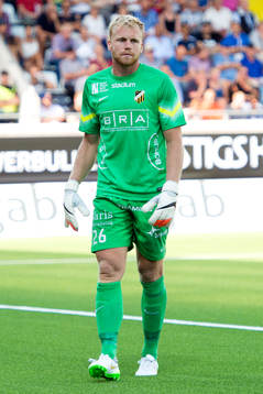 Häckens målvakt Peter Abrahamsson