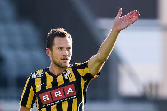 Häckens Martin Ericsson jublar
