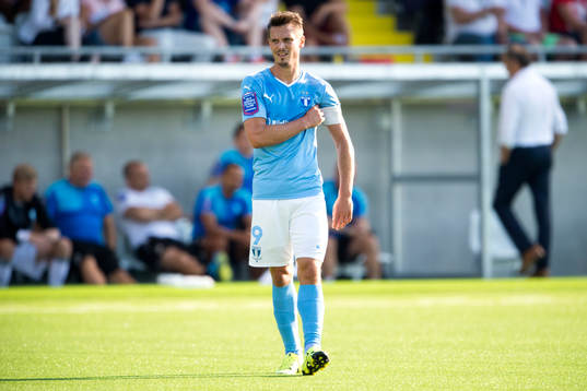 Malmö FFs Markus Rosenberg deppar