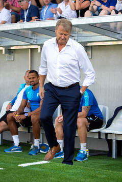 Malmö FFs tränare Åge Hareide deppar