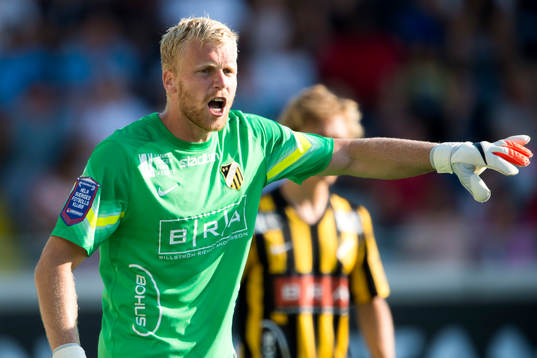 Häckens målvakt Peter Abrahamsson