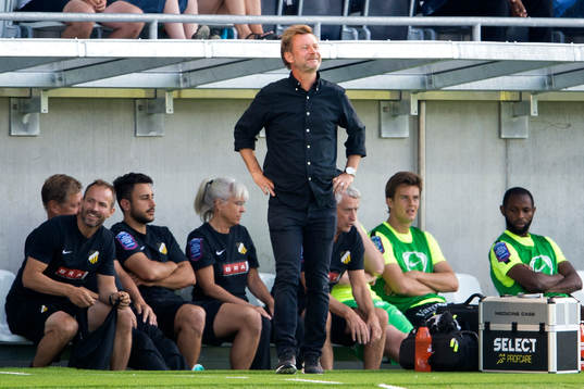 Häckens tränare Peter Gerhardsson