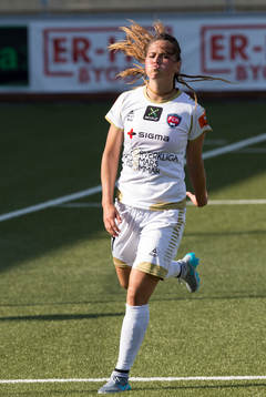 Rosengårds Sara Björk Gunnarsdottir deppar