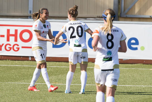 Rosengårds Marta Vieira da Silva jublar