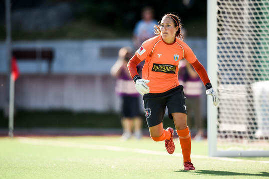 Kopparbergs/Göteborgs utespelare Anna Ahlstrand som