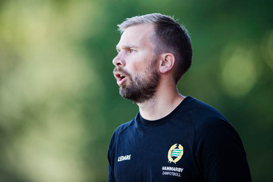 Hammarbys tränare Pär Lagerström