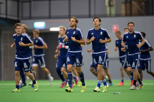 IFK Göteborgs Tom Pettersson och Martin Smedberg-Dalence