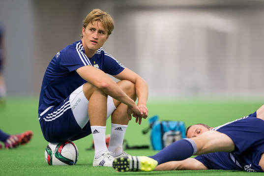 IFK Göteborgs Thomas Rogne och Hjalmar Jonsson