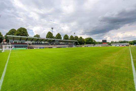 Örjans Vall före fotbollsmatchen i Allsvenskan mellan