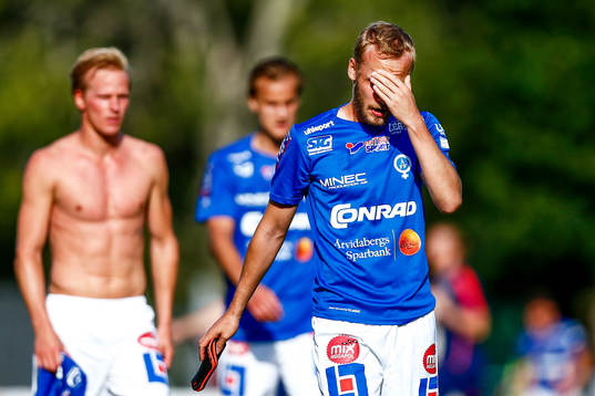 Åtvidabergs Hampus Holmgren deppar